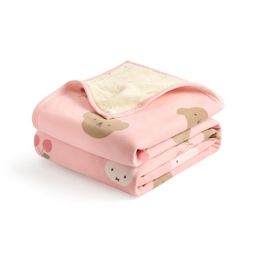 Miffy and Friends長刷毛單人蓋毯-中性款