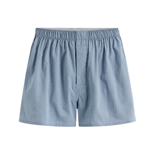 純棉素色四角褲-男