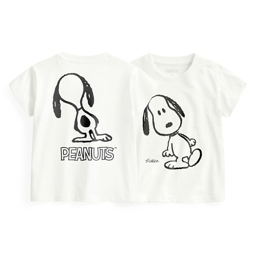 史努比系列印花T恤-02-Baby