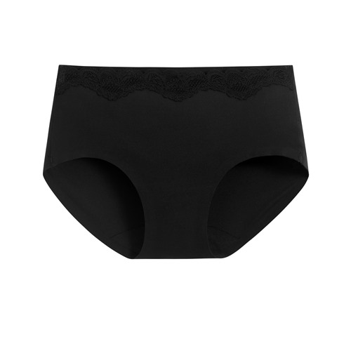 無痕蕾絲低腰內褲-女