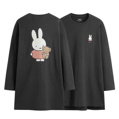 Miffy竹節棉長版上衣-女