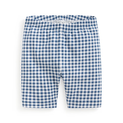 彈力格紋五分內搭褲-Baby