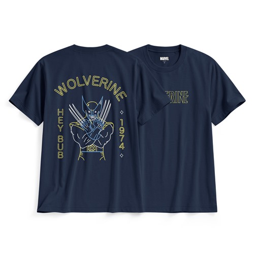 漫威系列印花T恤-04-男