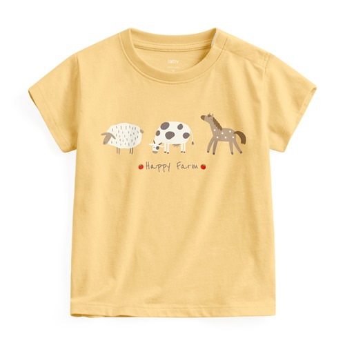 動物印花T恤-03-Baby