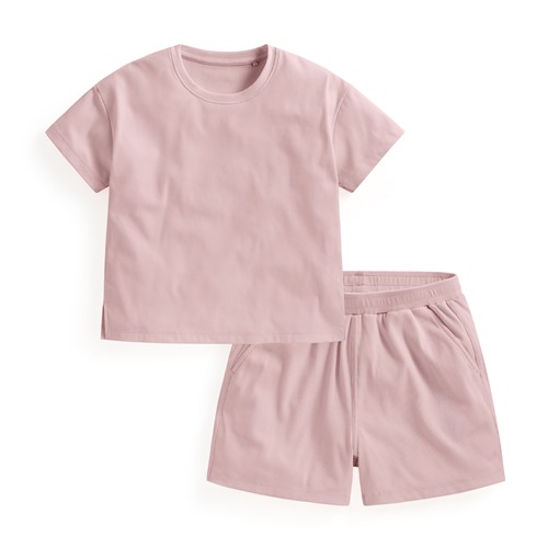 輕涼羅紋家居套裝-童