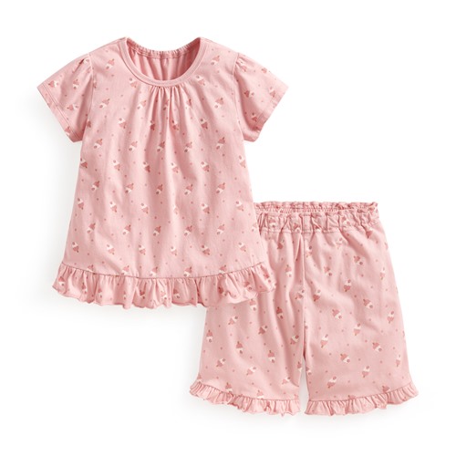 純棉雪糕印花荷葉造型家居套裝-童