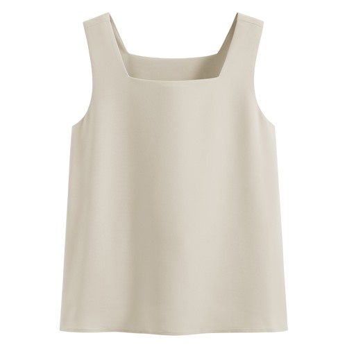 雪紡方領背心-女