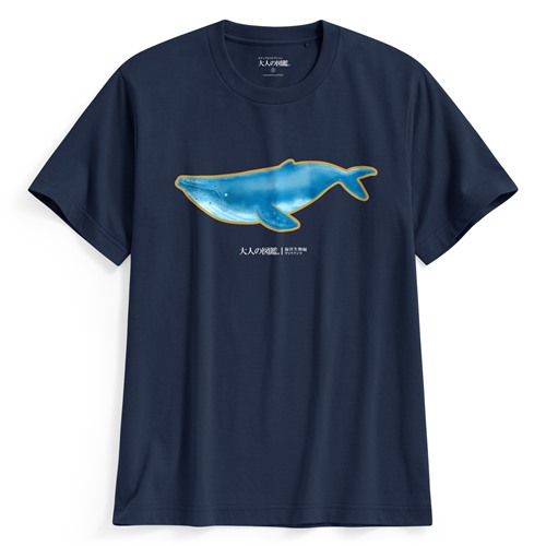 大人的圖鑑印花T恤-04-男