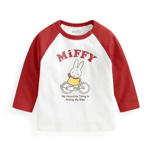 Miffy and Friends拉克蘭長袖印花T恤-01-Baby