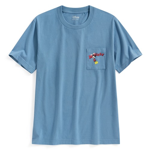 迪士尼系列口袋印花T恤-38-男