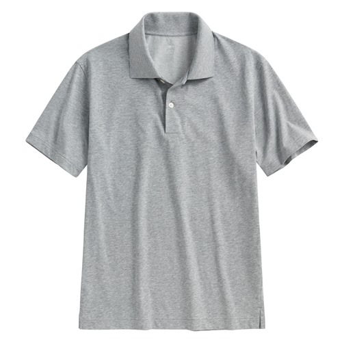 涼感棉質polo衫-男