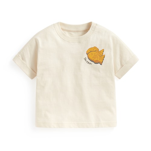 竹節棉美食印花T恤-Baby