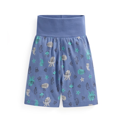 棉質網眼印花高腰褲-Baby