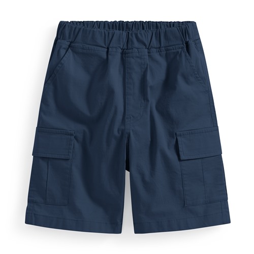 棉質工裝五分褲-童