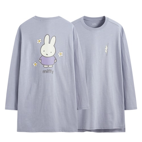 Miffy竹節棉長版上衣-女