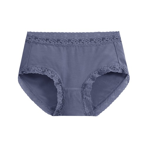 莫代爾蕾絲中腰內褲-女