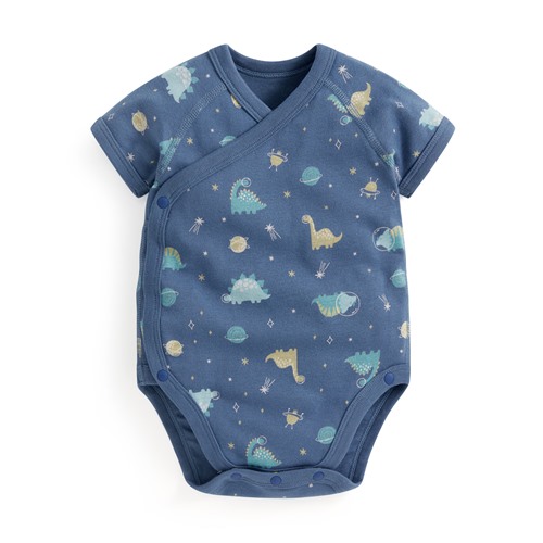 純棉羅紋恐龍印花包臀衣-Baby