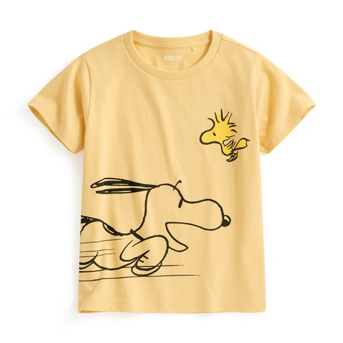 史努比系列印花T恤-07-童