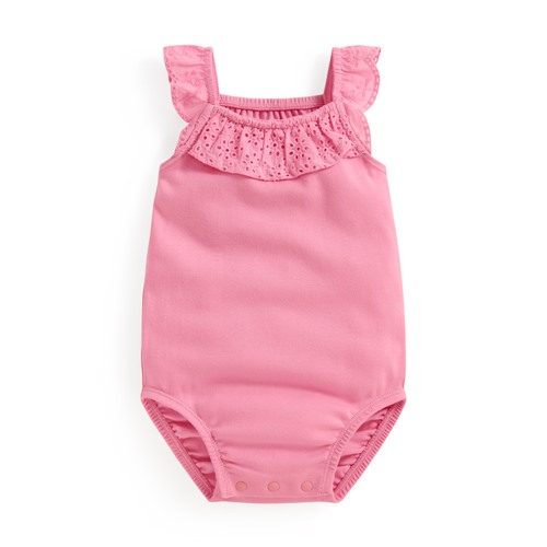 蕾絲造型無袖包臀衣-Baby