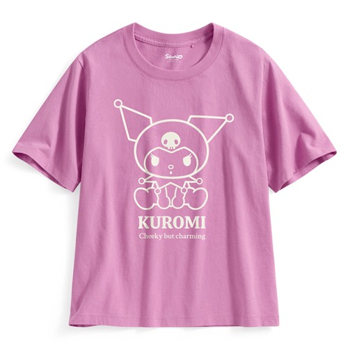 三麗鷗寬版印花T恤-09-女