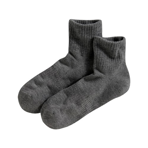 毛圈中筒襪-男