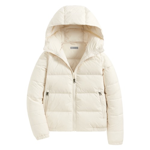 極暖羽絨連帽外套-女