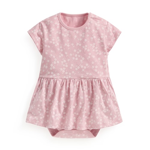 純棉印花包臀洋裝-Baby