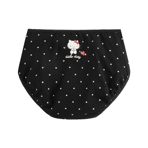 三麗鷗棉質中腰生理褲-01-女