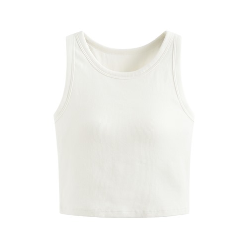 Bra削肩中短版背心-女