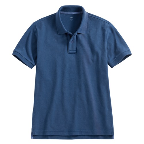 純棉網眼polo衫-男