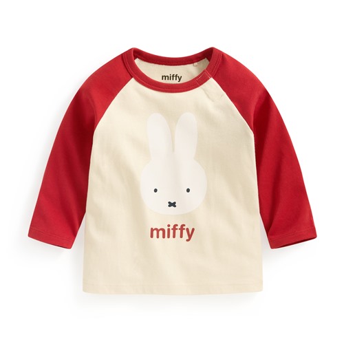 Miffy and Friends拉克蘭長袖印花T恤-04-Baby
