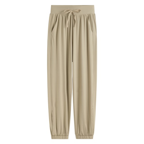 涼感輕薄束口褲-女