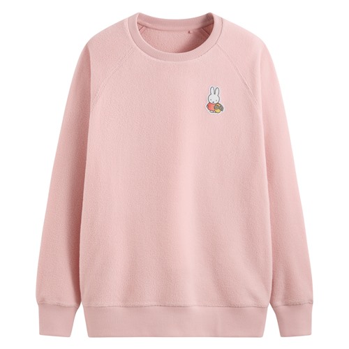 Miffy and Friends Fleece電繡寬版上衣-女