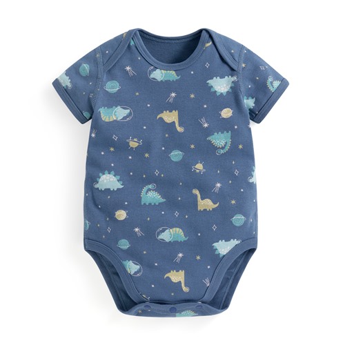 純棉羅紋恐龍印花包臀衣-Baby