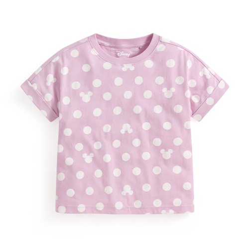 迪士尼系列竹節棉印花T恤-01-童