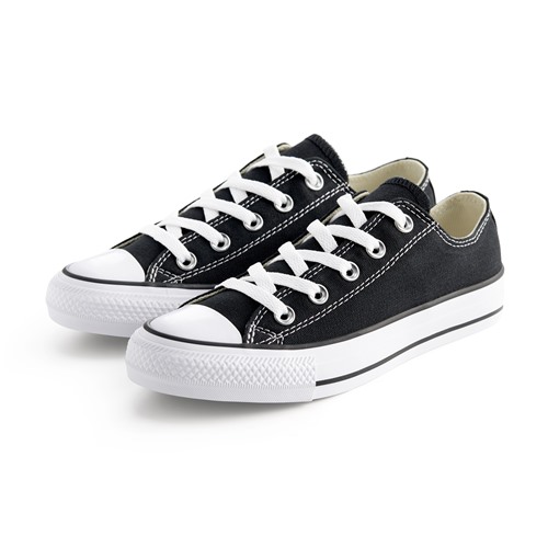 棉質經典帆布休閒鞋-女