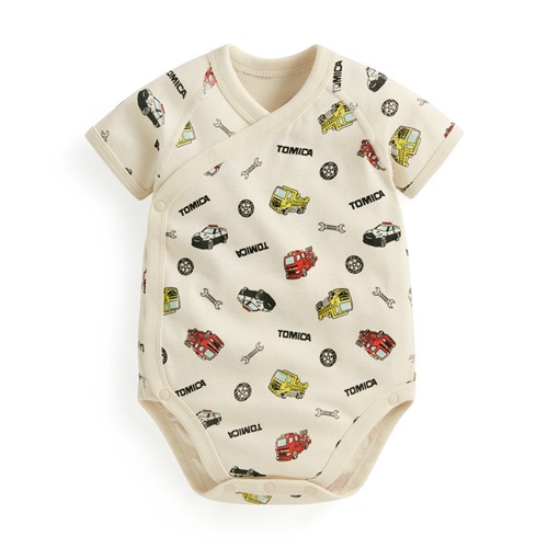 TOMICA純棉羅紋印花包臀衣-Baby