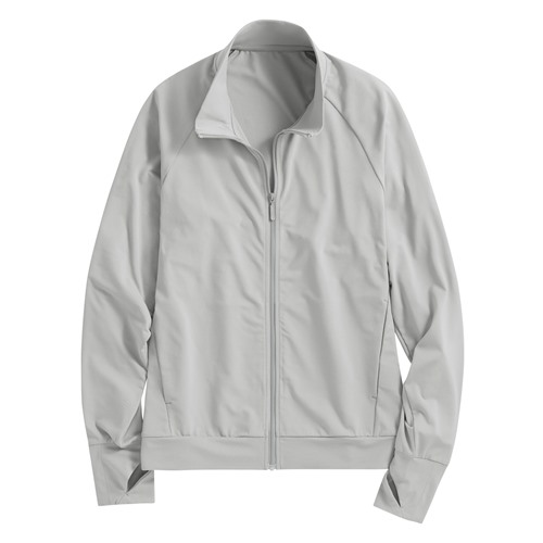 吸排抗UV網眼立領外套-女