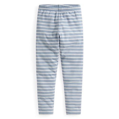 彈力條紋九分內搭褲-童