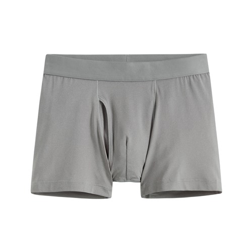 輕涼中腰平口內褲-男