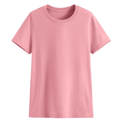 純棉圓領T恤-女