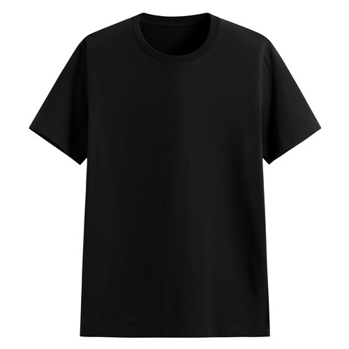 純棉圓領T恤-男