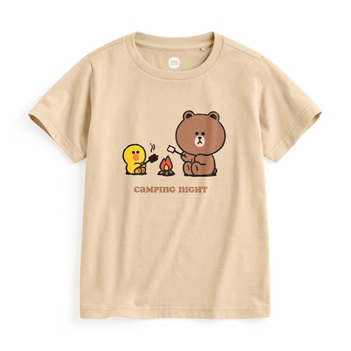 LINE FRIENDS印花T恤-02-童