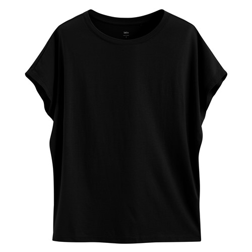 莫代爾寬鬆連袖上衣-女