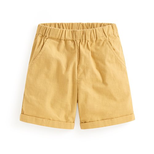 純棉反折短褲-童