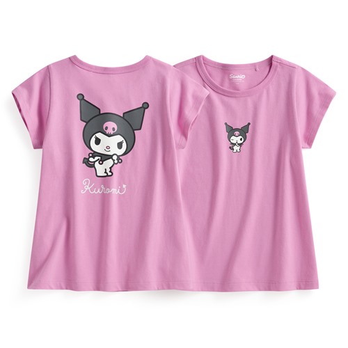 三麗鷗長版印花T恤-05-童