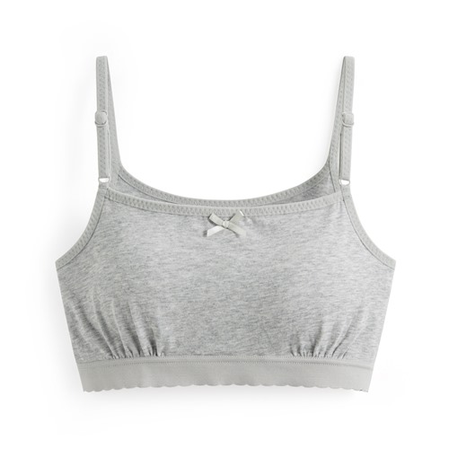 棉質固定式Bra細肩帶胸衣-女童