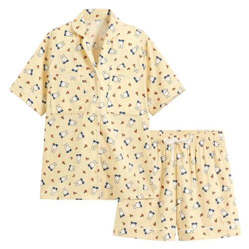 Miffy棉質安心防凸點家居套裝-女