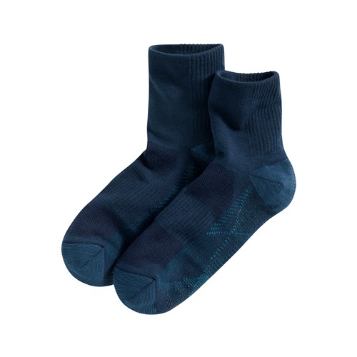 運動中筒襪-男