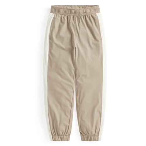 運動涼感抗UV配色束口褲-童